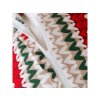 Povlečení z mikrovlákna FROSTED CHRISTMAS s motivem pleteného vzoru