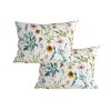Sada 2 ks bavlněných povlaků MEADOW CHARM – 50x70 cm, motiv lučních květů