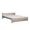 Krevet IKAROS 180 x 200 cm, hrast sonoma/siva