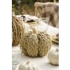 Ručně pletená dekorace dýně PUMPKIN COACH GRASS