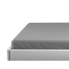 Šedé prostěradlo jersey do postýlky 70 x 140 cm pro miminka