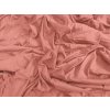 Starorůžové jersey prostěradlo 160x200 cm s napínací gumou