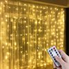 Závěsné LED osvětlení STAR RAIN 3x3 m s USB napájením