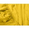 Bavlněné Jersey prostěradlo EXCLUSIVE 200x220 cm v hořčicové barvě