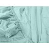 Hebké Jersey prostěradlo EXCLUSIVE 200x220 cm v mentolové barvě