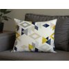 Povlaky na polštář GEOMETRICA 2 ks 50x70 cm, vzor