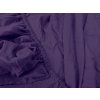 Jersey napínací prostěradlo s lycrou fialové 180x200 cm