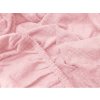 Pružné froté prostěradlo EXCLUSIVE světle růžové 90 × 200 cm – perfektně padne