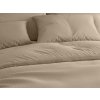 Elegantní krepové povlečení STANDO světle hnědé