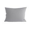 Krepový povlak DENYX šedý 50x70 cm do ložnice