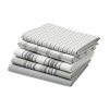 Stylové utěrky TESSARO 50x70 cm, 5 ks v šedobílých tónech