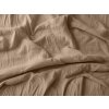 Mušelínové povlečení PURELY světle hnědé pro klidný a zdravý spánek