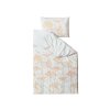 Stylové krepové povlečení CARAWAY krémové s přírodním motivem