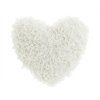 Dekorační polštářek ROMEO HEART 45x45 cm, bílý