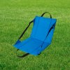 Praktická turistická skládací židle VENTO 38 cm, modrá na cesty