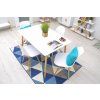 92199 6 akce bily jidelni stul adria 120x80 cm ii jakost
