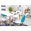 92199 9 akce bily jidelni stul adria 120x80 cm ii jakost