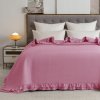 Přehoz na postel MONTEGO, růžový jako elegantní doplněk ložnice