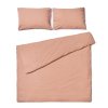 Kvalitní Bavlněné povlečení CALMORA pudrově růžové na dvoulůžko