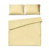 Pamučna posteljina CALMORA svjetlo žuta