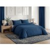 Pamučna posteljina CALMORA tamno plava