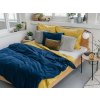 Pamučna posteljina CALMORA tamno plava