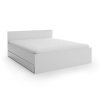 Stylová postel ELISA 120 x 200 cm bílá pro studentský pokoj