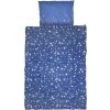 Svítící dětské povlečení MAGIC STARS modré s hvězdnou oblohou