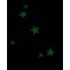 Designové dětské povlečení MAGIC STARS modré se svítícími hvězdičkami