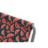 94084 3 prakticke skladaci lehatko sand melon barevne s kovovou konstrukci