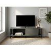 TV stolek PARIS 150 cm antracit moderní design s úložným prostorem