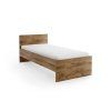Postel ELISA 90 x 200 cm, dub artisan