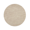Designový jídelní stůl AMADEO 90x90 cm béžový interiér