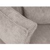 Sedačka do U 295x140 cm SMART COSARO světle béžová – minimalistický design a kvalitní látka