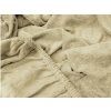 Prodyšné froté prostěradlo POLY krémové 90x200 cm celoroční použití