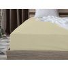 Jersey prostěradlo s lycrou krémové 180 × 200 cm – jemné a pružné