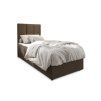 97251 stylova postel meralis 100x200 cm komfort a luxus v hnedem provedeni