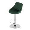 97248 2 akce zelena barova zidle velvet kast ii jakost