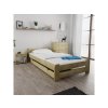 Postel Emily 120 x 200 cm, borovice (Podnica Bez podnice, Madrac Bez madraca)