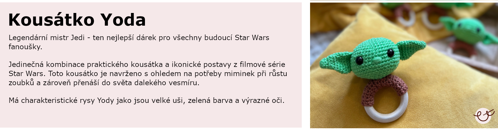 Kousátko Yoda