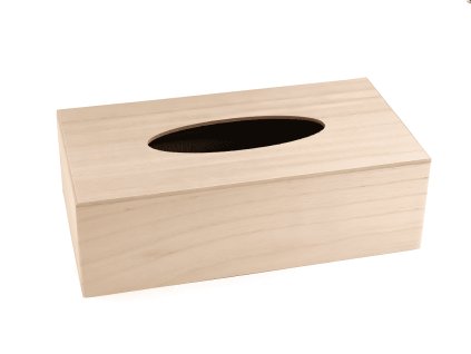 krabička na kapesníky dřevěná krabička na kapesníky materiál pro tvoření dřevěné polotovary uHoblinky.cz