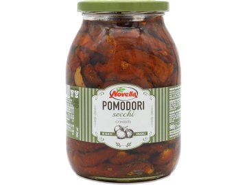 Sušená rajčata (polosuchá) v oleji, Novella, 950 g