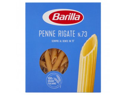 BARILLA,PENNE RIGATE, SEMOLINOVÉ TĚSTOVINY, 500 g