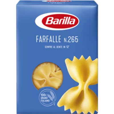 BARILLA, FARFALLE, SEMOLINOVÉ TĚSTOVINY, 500 g