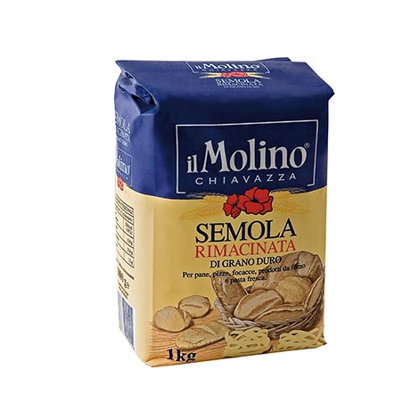 SEMOLA, SEMOLINOVÁ MOUKA, ZNAČKA MOLINO, 1 kg,