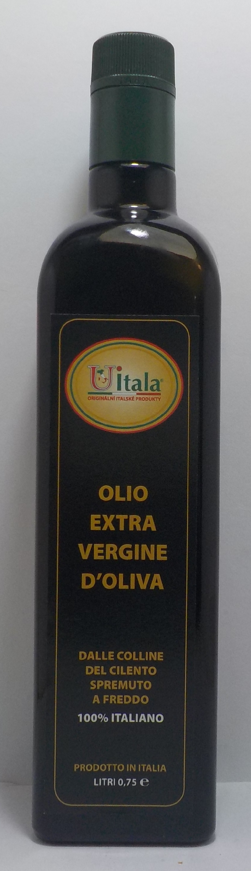 EXTRA PANENSKÝ OLIVOVÝ OLEJ, 750 ml, 100% ITALIANO ,,U ITALA"