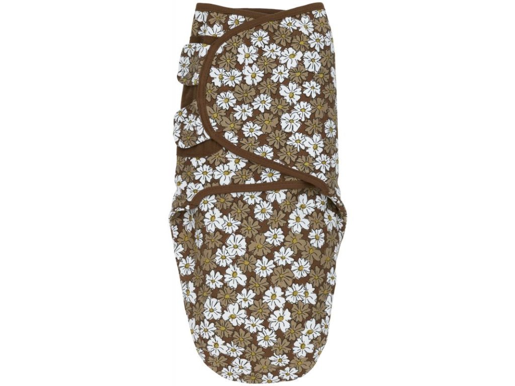 Zavinovačka 4-6 m Vintage flower - Taupe