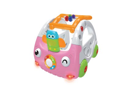 Aktivity chodítko 3v1, Pink