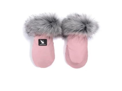COTTON MOOSE Handmuff YUKON Růžová