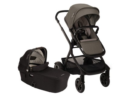 Nuna set DEMI™ next 2024 granite/caviar